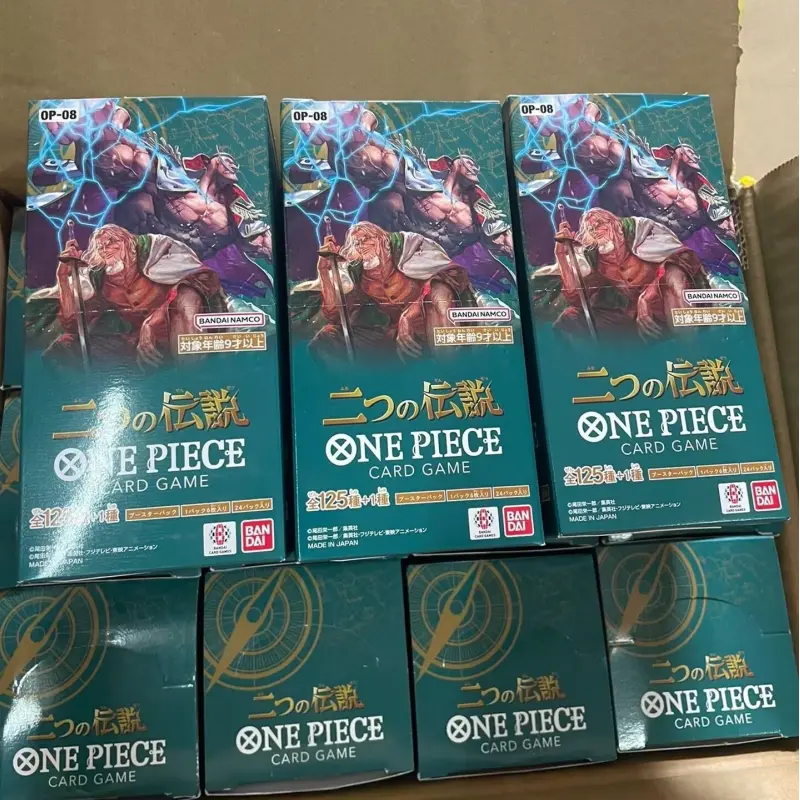 Hot Sale 100%Original Anime Booster Box One Piece OP07 OP08 OP09  Awakening of The New Era Tcg Collection Card Toy Gift In Stock