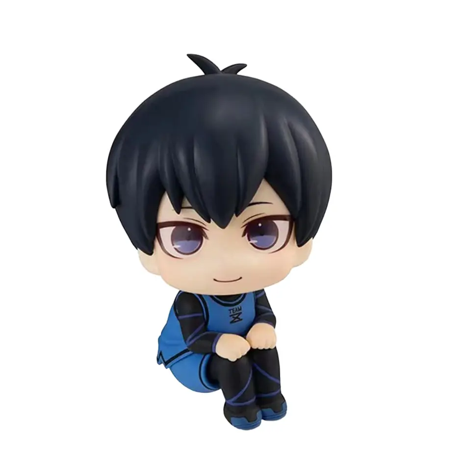 11CM Isagi Yoichi Doll Blue Lock Action Figures Q Version Chigiri Hyoma Bachira Meguru Nagi Seishiro Figure PVC Ornament Toys