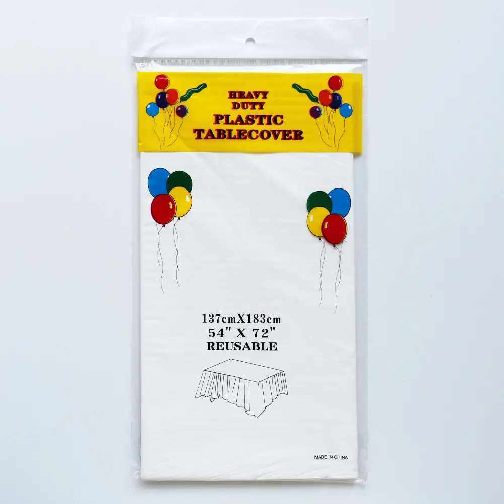 137x183cm Disposable Solid Color Tablecloth Birthday Party Wedding Christmas Table Cover Wipe Covers Rectangle Desk Cloth Decor
