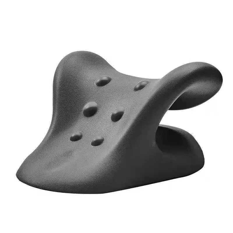 Neck Shoulder Stretcher Relaxer Cervical Chiropractic Traction Device Massage Pillow for Pain Relief Cervical Spine Alignment