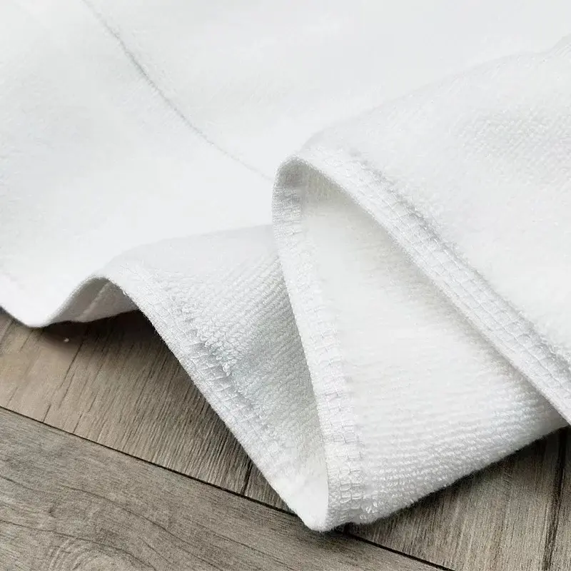 Thick Jacquard Floor Towel, 100% Cotton, Non-Slip, Water Absorption, White, SPA, Bathroom Mat, Hotel, Home, Grey Bath Mats