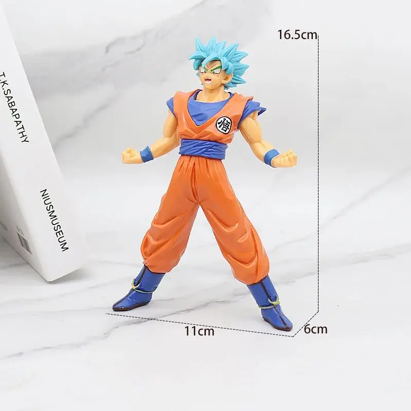 18 cm Son Goku Super Saiyan Figure Anime Dragon Ball Goku DBZ Action Figure Toys Model Gifts Collectible Figurines for Kids