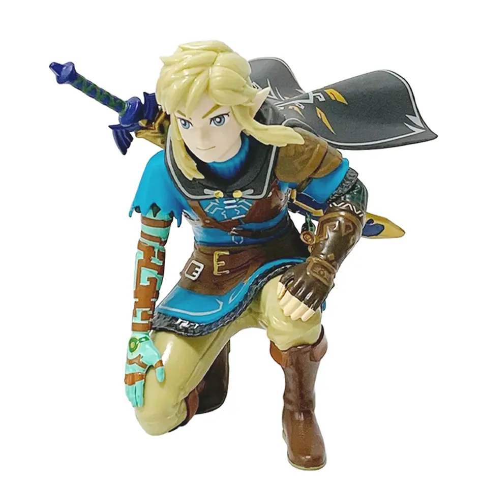 12CM The Legend of Zelda Anime Figure Link Treasure Box Monster Anime Figure Toys Action Figurine Model Collection Doll Toy Gift