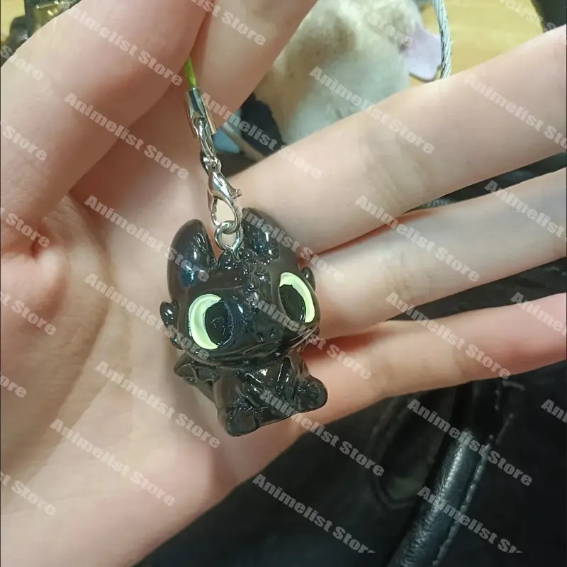 How To Train Your Dragon Figure Toothless Key Chain Cartoon Anime Doll Decoration Small Ornament  Diy Bag Accessories Toys Gifts