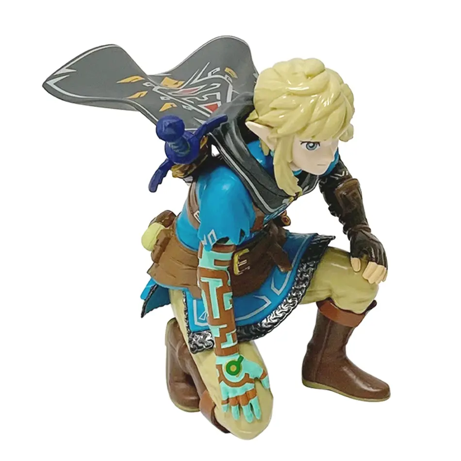 12CM The Legend of Zelda Anime Figure Link Treasure Box Monster Anime Figure Toys Action Figurine Model Collection Doll Toy Gift