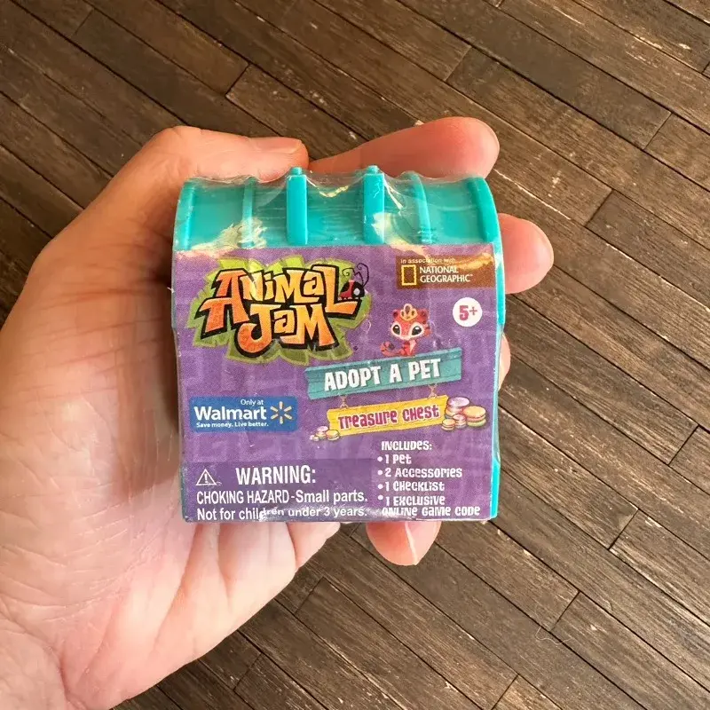 Original Anime Animal Jam Action Figure Adopt A Pet Doll Blind Box Toys Collection Ornaments Toy Model Children Gifts