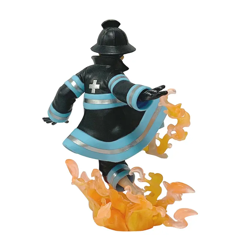 In Stock Original KOTOBUKIYA ARTFX J Fire Force Shinra Kusakabe Anime Finished Model Toy Gift Collection