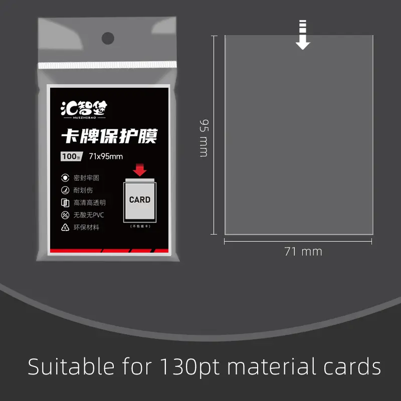 High Quality Transparent clear for MTG Card Sleeves Protector For Magic Gathering Board Game TCG YGO/PKM Football Basketball
