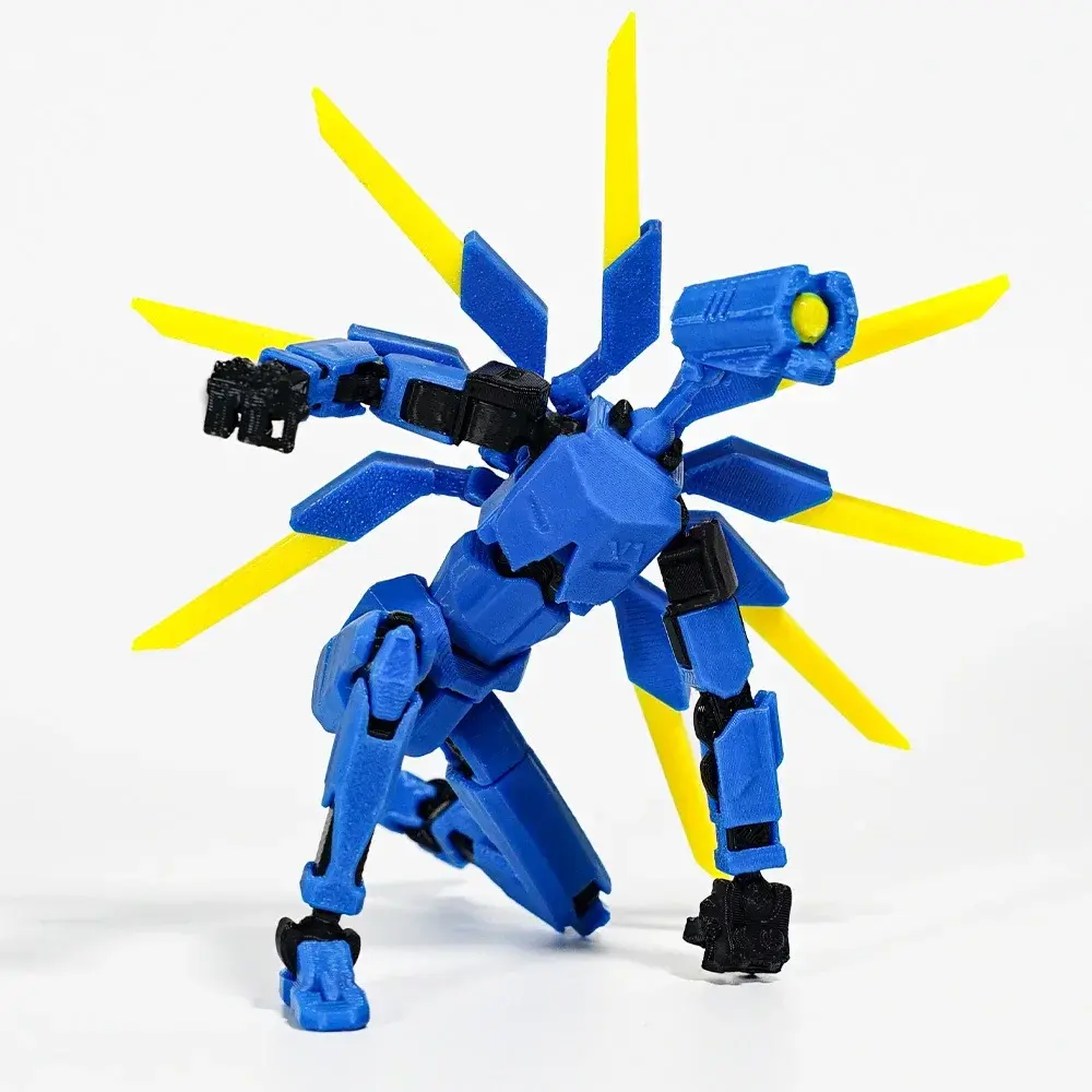 New 3D Printed Mannequin Dummy 13 Ultrakill V1 Series Toys Action Figures Multi-Jointed Movable Shapeshift Robot Children Gifts