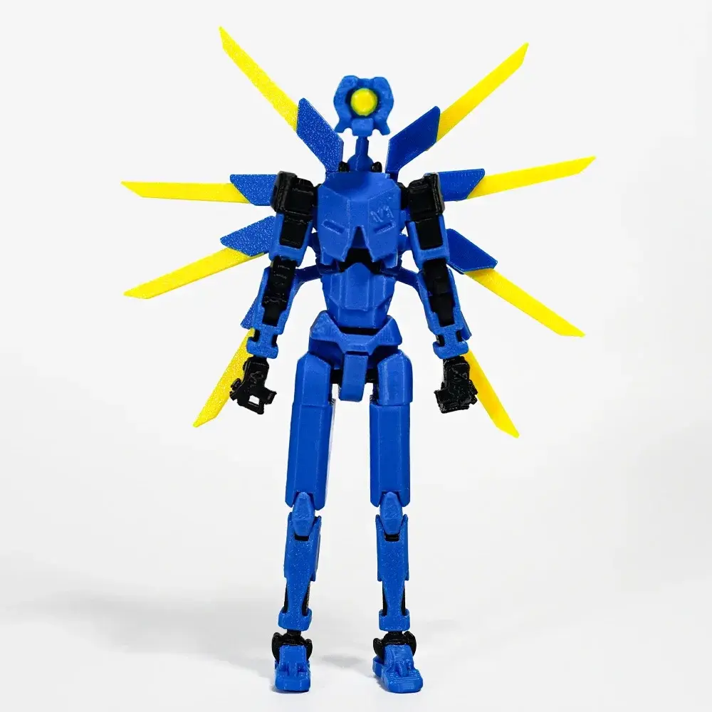 New 3D Printed Mannequin Dummy 13 Ultrakill V1 Series Toys Action Figures Multi-Jointed Movable Shapeshift Robot Children Gifts