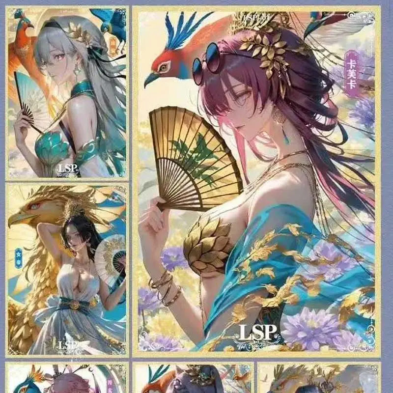 Mika Wholesales Goddess Story Collection A4 Card Booster Box Wave1 Hundreds Of Monsters Binder Waifu Kids Playing Squid Game