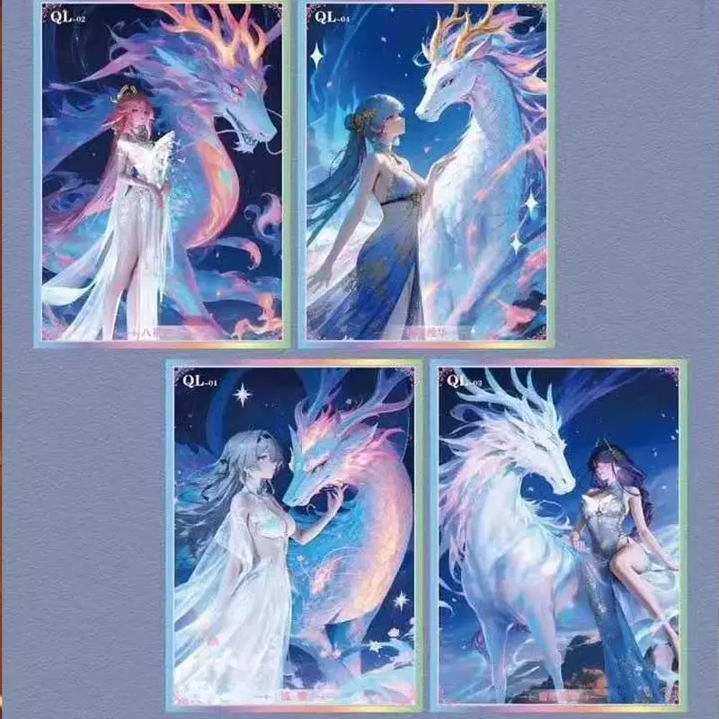 Mika Wholesales Goddess Story Collection A4 Card Booster Box Wave1 Hundreds Of Monsters Binder Waifu Kids Playing Squid Game