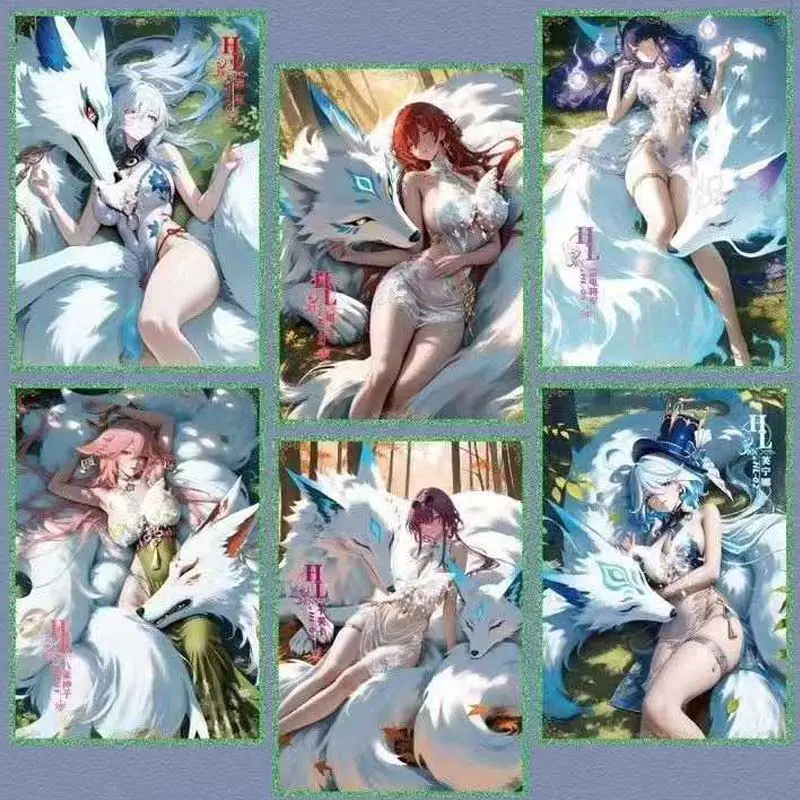 Mika Wholesales Goddess Story Collection A4 Card Booster Box Wave1 Hundreds Of Monsters Binder Waifu Kids Playing Squid Game