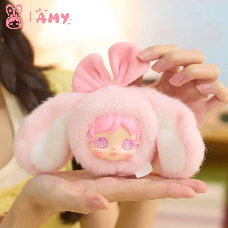 Amy Little Rabbit Blind Box Series Toy Kawaii Backpack Doll Pendant 360 Degree Eye Creative Design Mystery Box Surprise Fun Gift