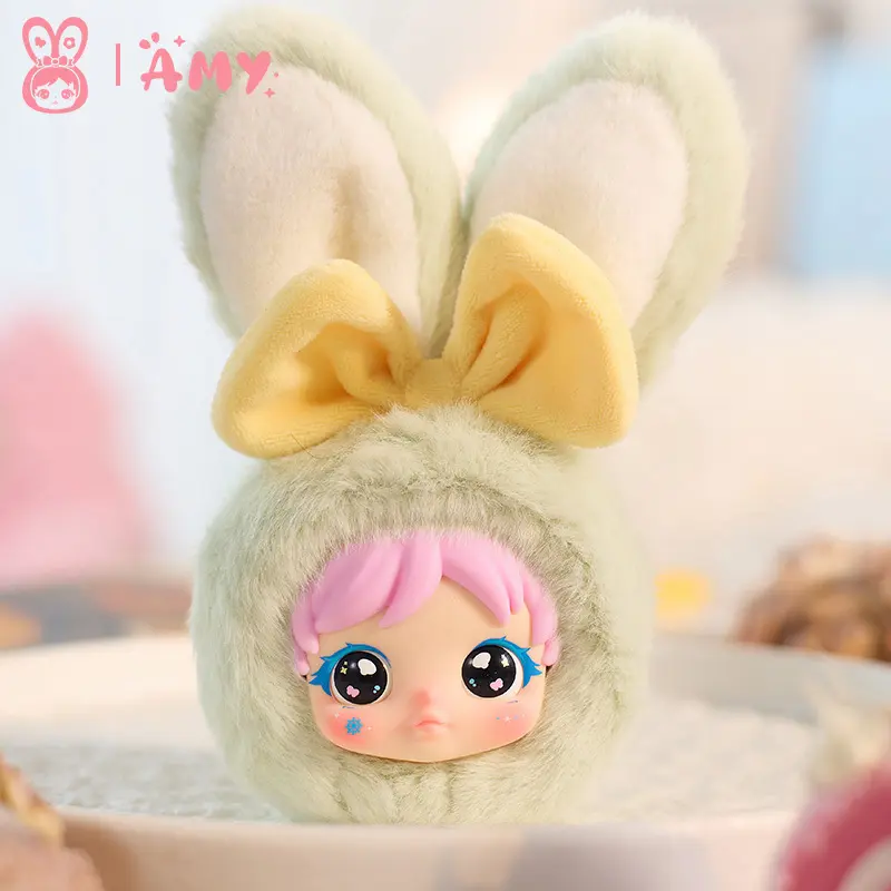 Amy Little Rabbit Blind Box Series Toy Kawaii Backpack Doll Pendant 360 Degree Eye Creative Design Mystery Box Surprise Fun Gift