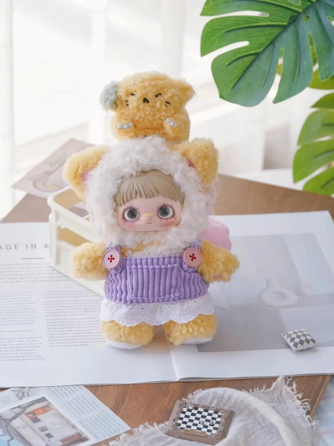 Maymei V4 Dymbiote Neveiland Trendy Blind Box Toys Doll Bag Hanging Doll Ornaments Decoration Surprise Girl Boy Gift