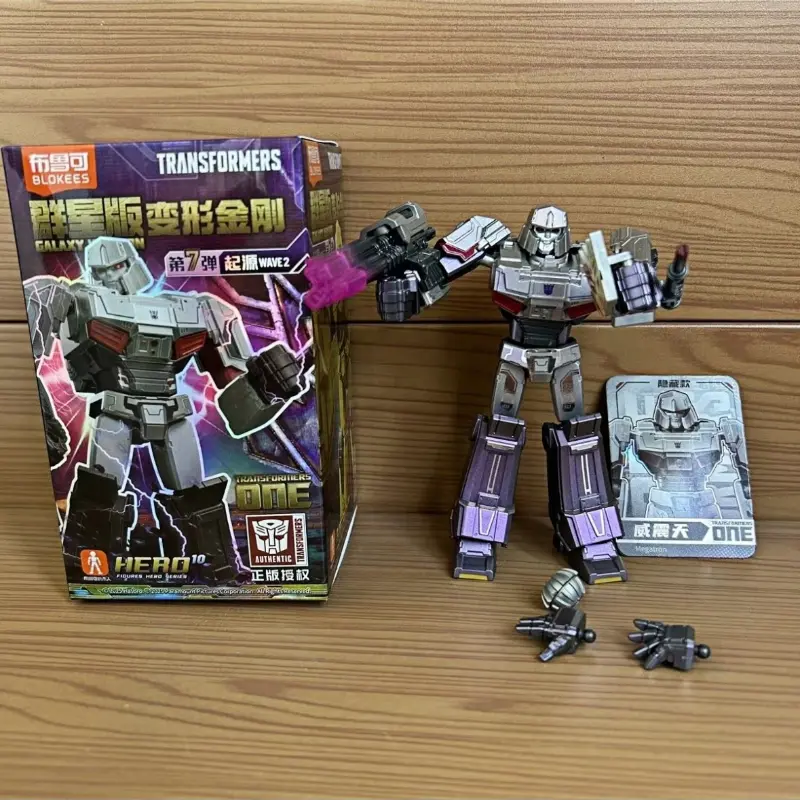 Blokees Genuine Transformers Blind Box Primus Star Edition 7th Gen Megatron Bumblebee Optimus Prime Robot Toys Collectible Gift