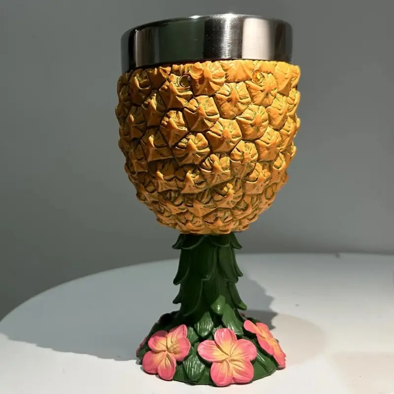 In Stock Stitch Pineapple Stainless Steel Tumbler 520 Gift Series Trendy Water Cup & Decor Periphery Collection Birthday Gift