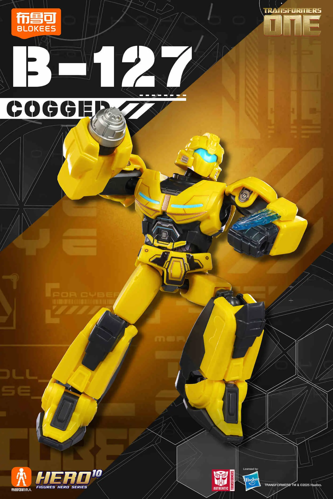 Blokees Genuine Transformers Blind Box Primus Star Edition 7th Gen Megatron Bumblebee Optimus Prime Robot Toys Collectible Gift