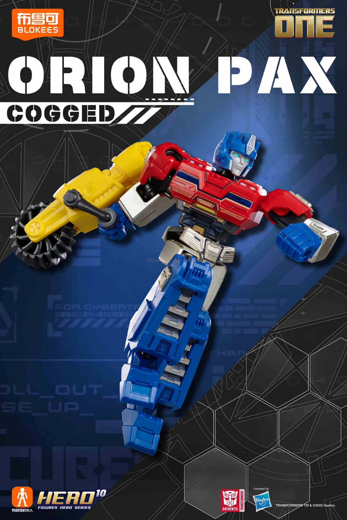 Blokees Genuine Transformers Blind Box Primus Star Edition 7th Gen Megatron Bumblebee Optimus Prime Robot Toys Collectible Gift