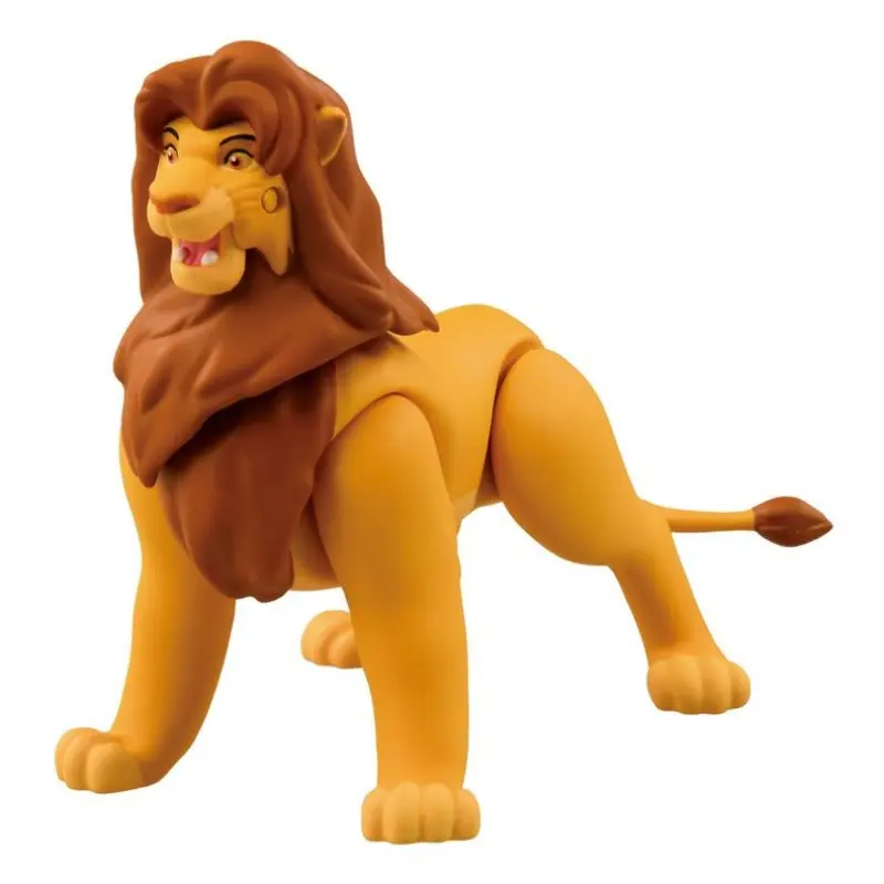 Disney the Lion King Simba Mufasa Scar Action Figures - Adult Collectible Jointed Toy Animal Models for Child Birthday Gift