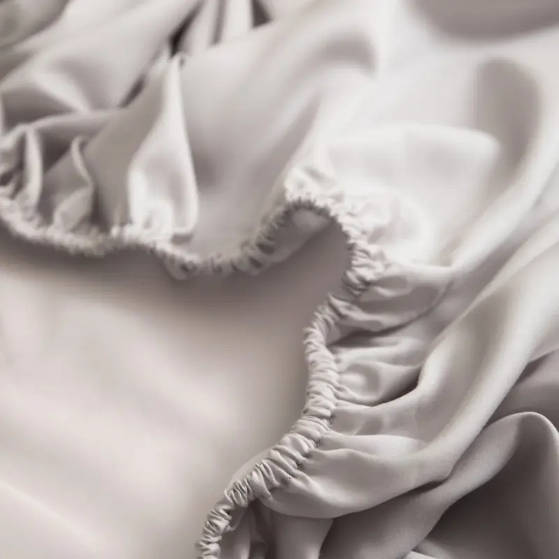 Silky Cooling Fitted Sheet,Eucalyptus Lyocell Fiber Mattress Cover with 360 Band Home Textile Bedspread 120*200+30cm Height