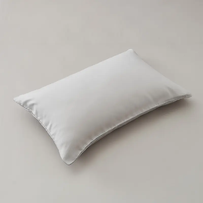 Luxury Plain Silky Pillowcase Natural Bamboo Lyocell Fiber Pillowcases Smooth Cool Feeling Home Pillow Cover 48*74cm*2pcs