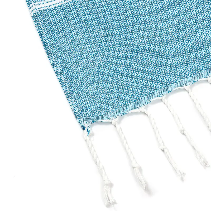90*180cm Turkish Beach Towel Striped Cotton Sports Bath Towels with Tassels Travel Gym Camping Women Shawl Blanket Absorbent
