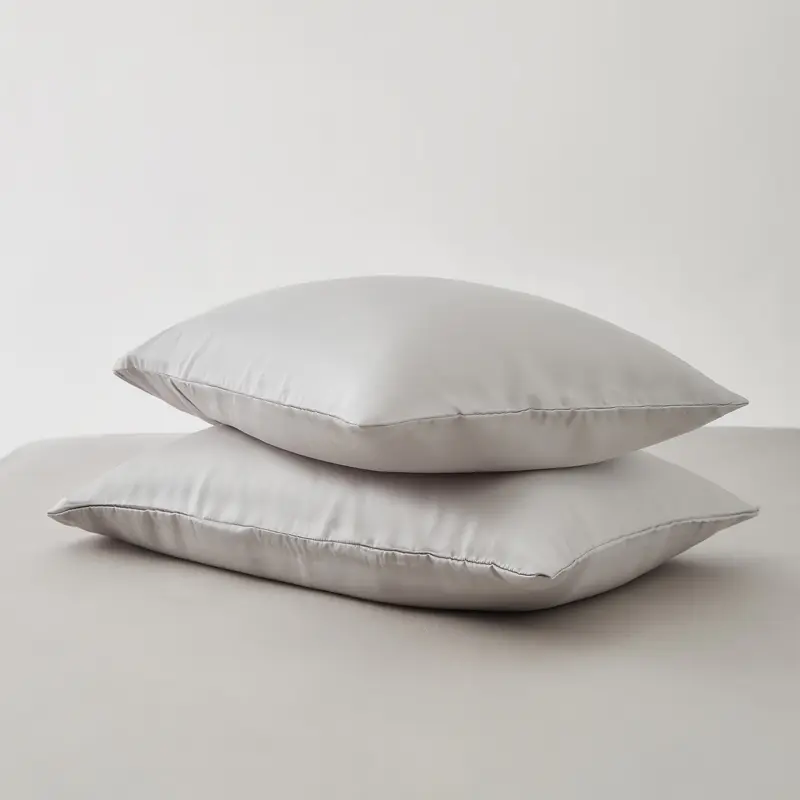 Home Pillow Cover 48*74cm*2pcs Summer Silky Eucalypt Pillowcase