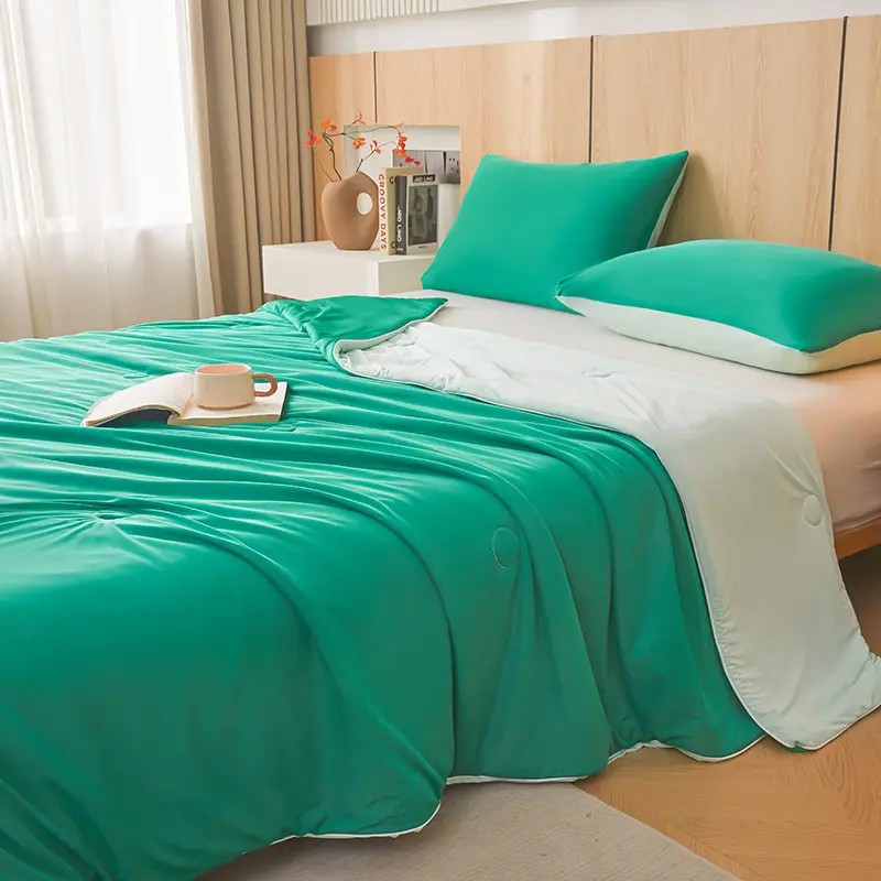 Watermelon Blanket Cooling Technology Bedding Summer Patchwork Nylon Quilts Soft Fashion INS Japan&Korean Green Cold Throws