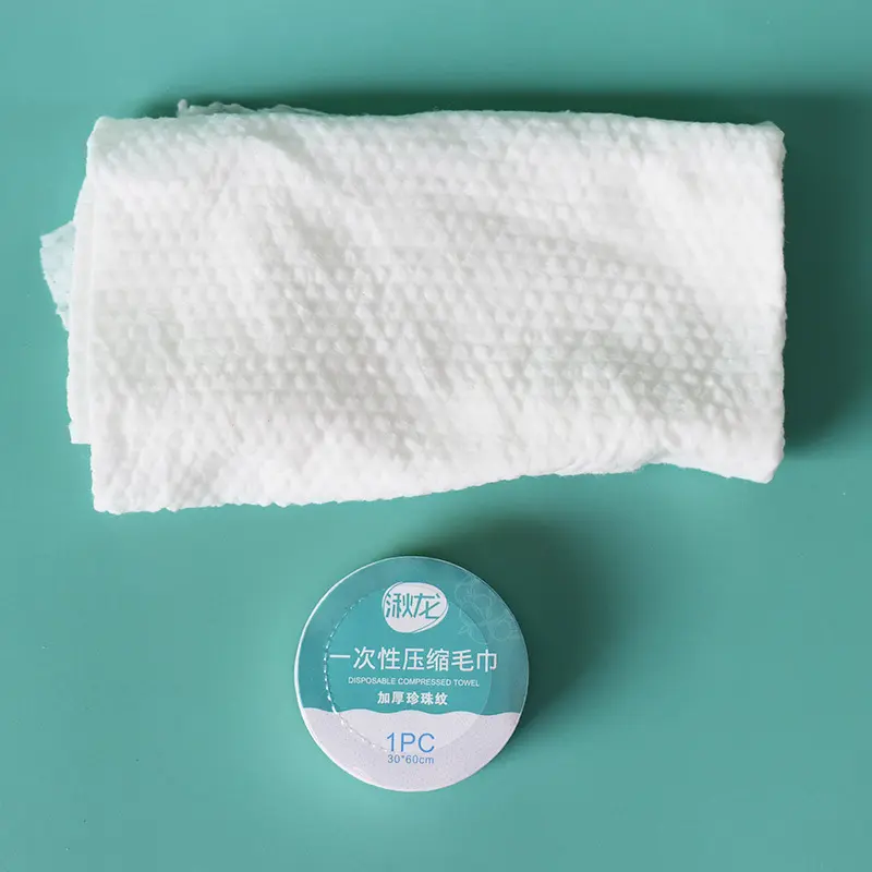 Disposable Compressed Face Towel Magical Water Absorption Travel Business Outdoor Candy White Portable Towels 30*40cm*10pcs/lot