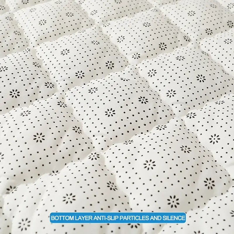 Premium Mattress Protector - Mattress Cover Extra Thick & Breathable Bed Cover with 4 Elastic Corner Straps- Noiseless,Camel