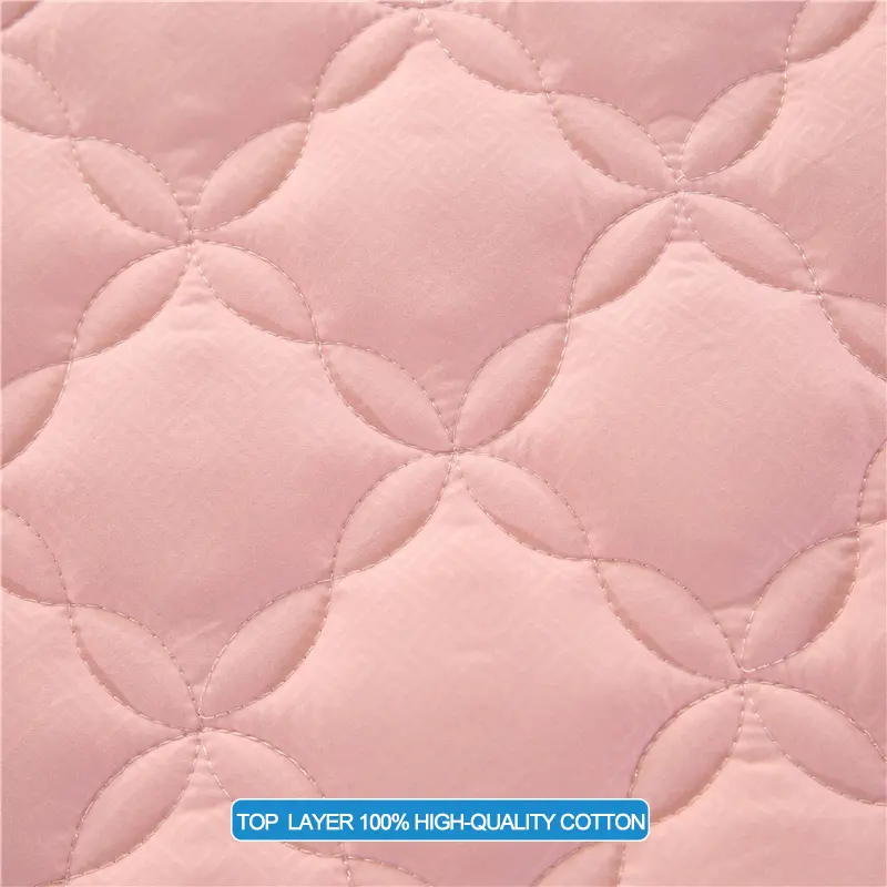 Premium Antibacterial Mattress Protector - Breathable, Noiseless & Skin-Friendly Mattress Cover,Fitted Sheet for All Season,Pink