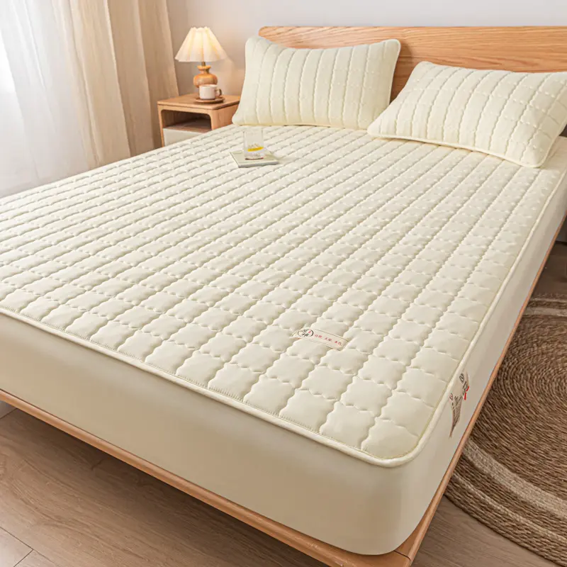 A-Class Hypoallergenic Waterproof Mattress Protect Cover - Antibacterial Quilted Cover for a Healthy Sleep Environment