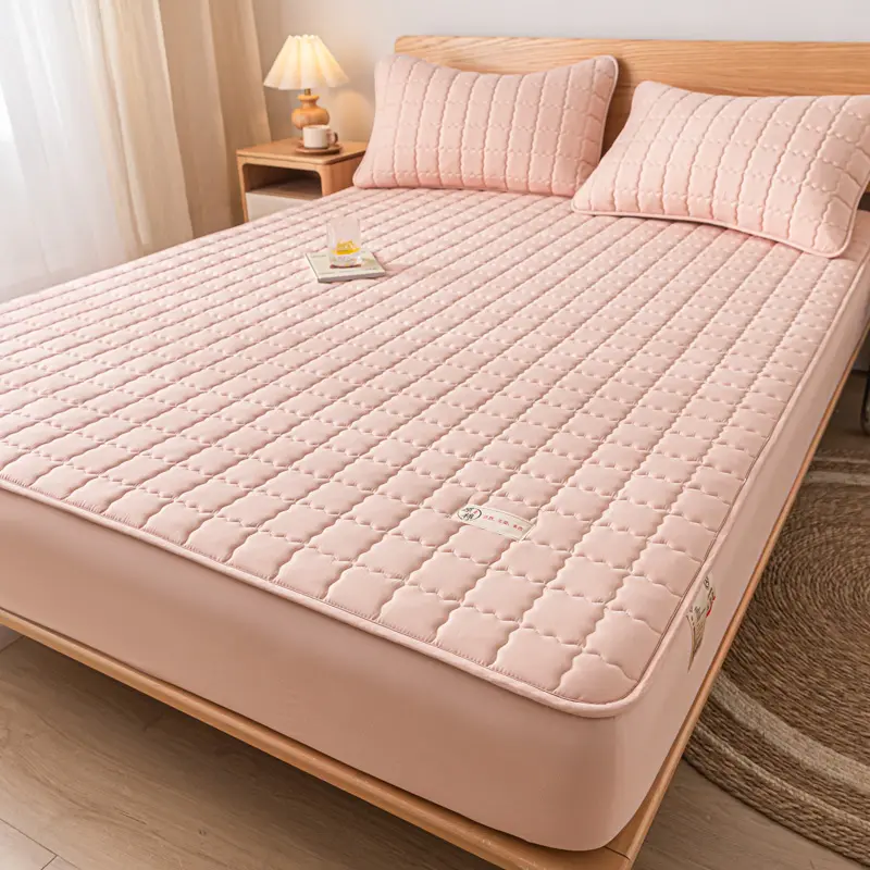 A-Class Hypoallergenic Waterproof Mattress Protect Cover - Antibacterial Quilted Cover for a Healthy Sleep Environment