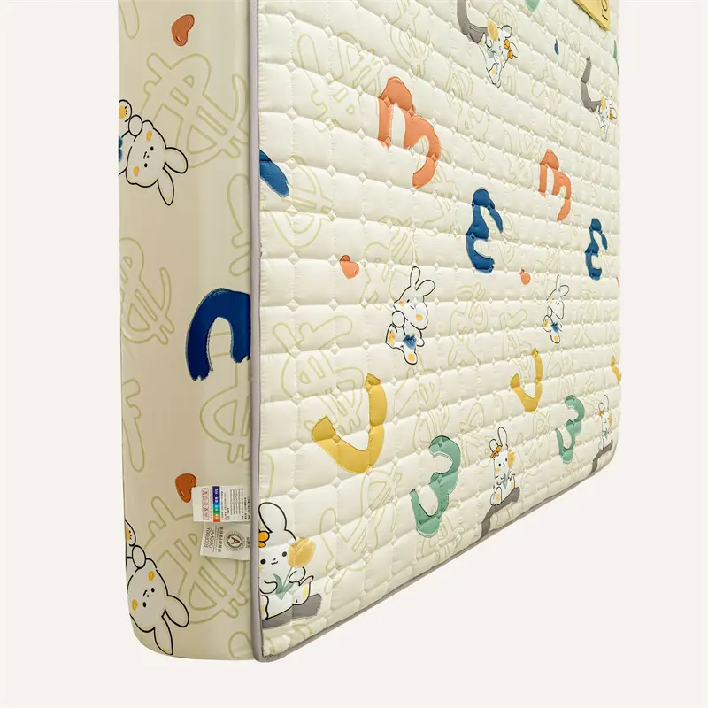 A-Class Quilted Washed Cotton Fitted Mattress Protect Cover for Girls, Soft and Safe, Hypoallergenic
