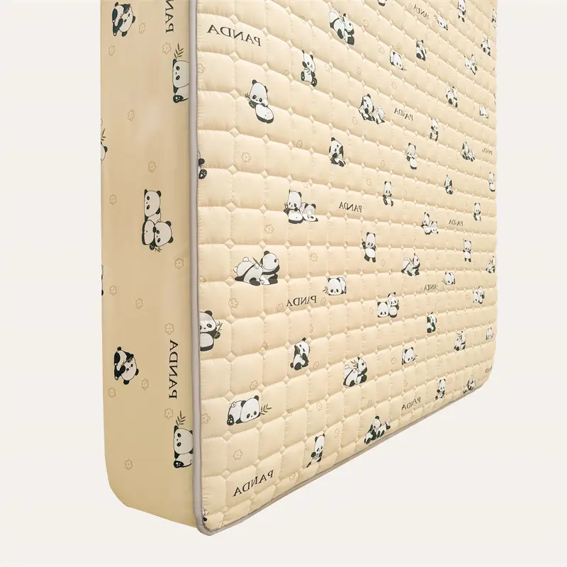 A-Class Quilted Washed Cotton Fitted Mattress Protect Cover for Girls, Soft and Safe, Hypoallergenic