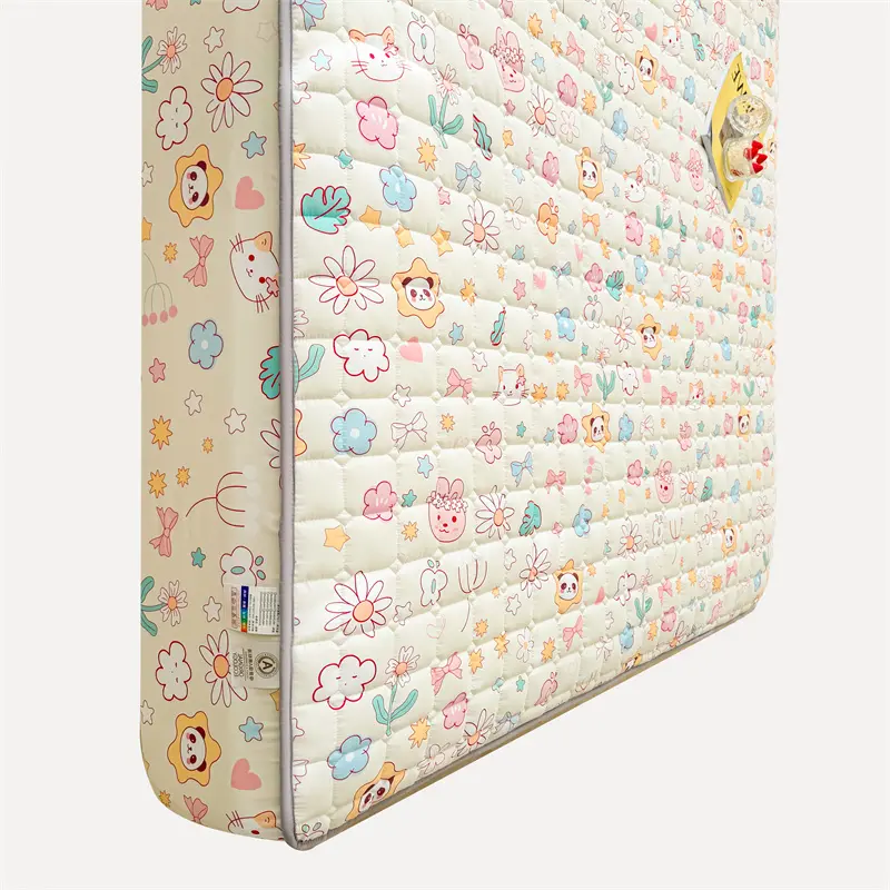 A-Class Quilted Washed Cotton Fitted Mattress Protect Cover for Girls, Soft and Safe, Hypoallergenic