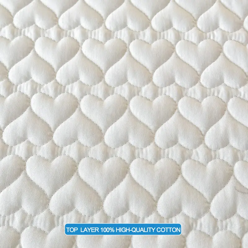 Waterproof Mattress Protector-Breathable Antibacterial Anti-Slip Hypoallergenic, Noiseless Mattress Cover,Single/Double/140/160