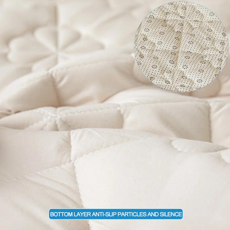 Premium Mattress Protector Breathable Mattress Cover Pad Washable Mattress Bed Protector with Elastic Band,Single/Double