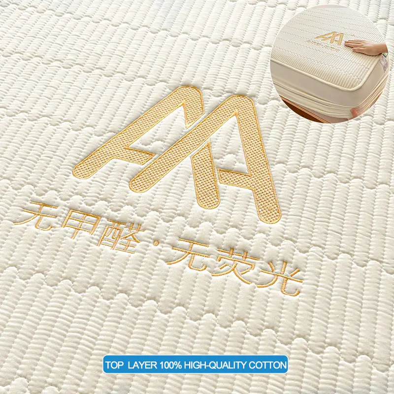 Premium Breathable Mattress Cover Luxury Mattress Protector Hypoallergenic Noiseless Bed Fitted Sheet,Single Double Family Size