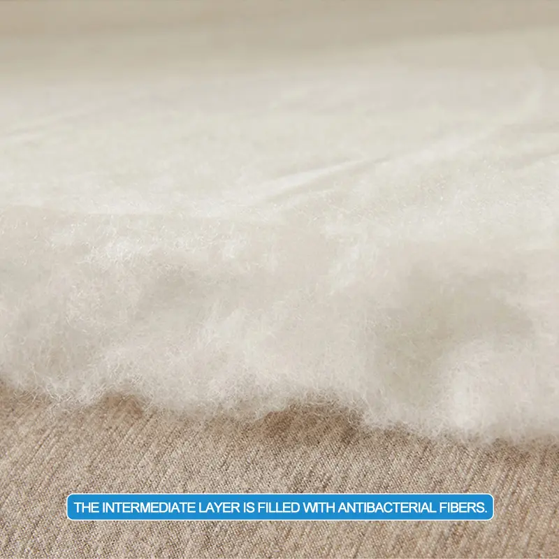 Quilted Mattress Cover Breathable Mattress Protector,Bed Sheet with Straps,Soft,Washable,Anti-Slip,Hypoallergenic, Noiseless