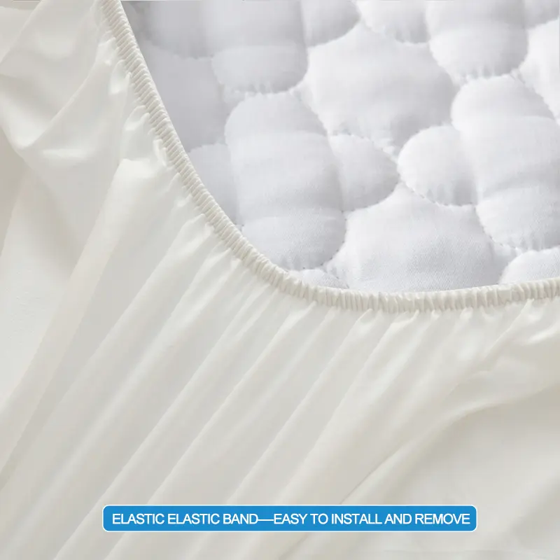 Premium Mattress Cover Quilted Mattress Protector Breathable Bed Sheet,Hypoallergenic Antibacterial,Anti-mites& Anti-Slip