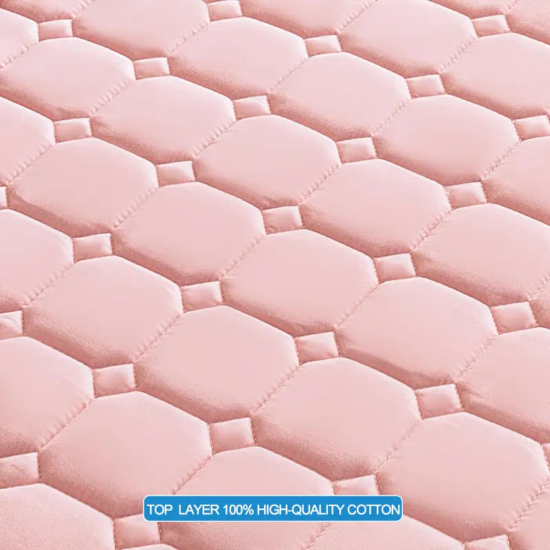 Thickened Mattress Cover Top Layer Cotton Mattress Protector Breathable Bed Fitted Sheet for Students, Youth, Children, Adults