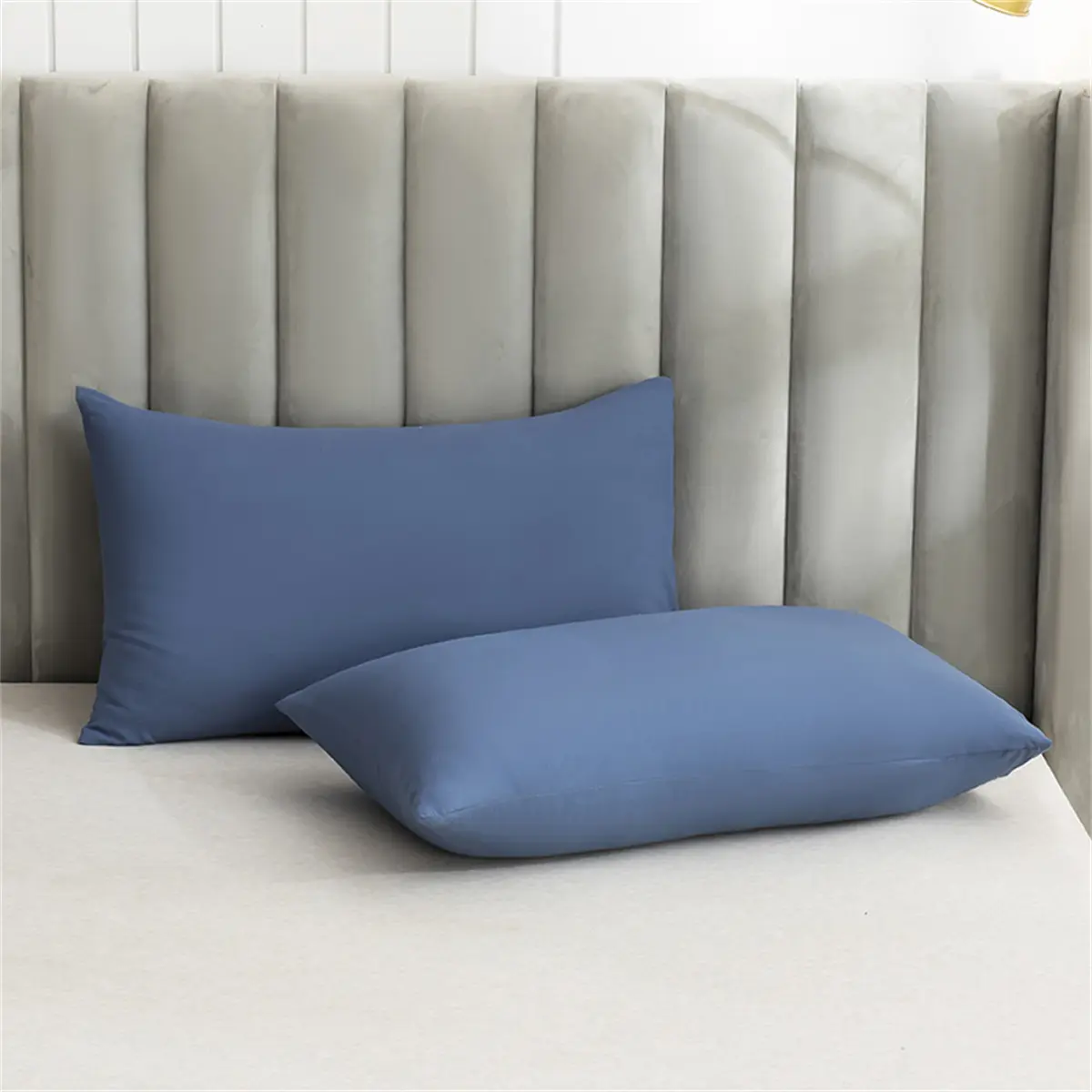 Solid Color Brushed Bedding Set,Fitted Sheet, Flat Sheet, Pillowcase,Ultra-Soft Microfiber for Luxurious Sleep,Hypoallergenic