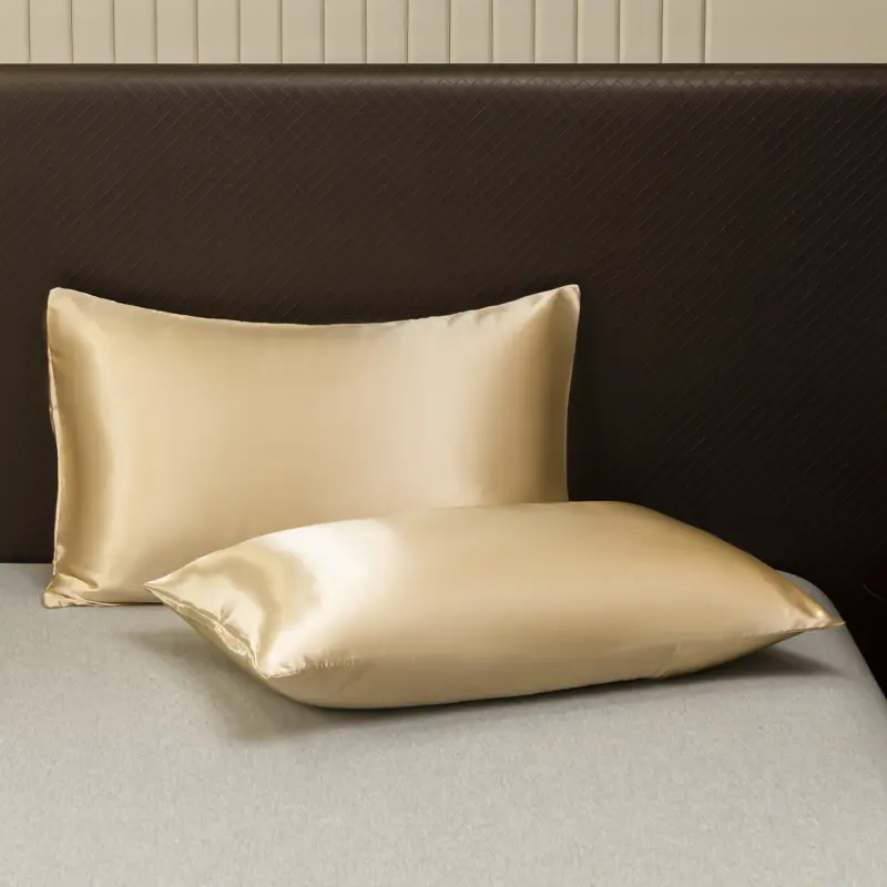 Opulent Solid Color Satin Bedding Set,Includes Flat Sheet, Fitted Sheet, Pillowcases,Luxury Linens for a Royal Sleep Experience