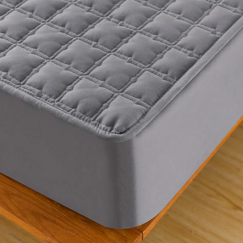 Waterproof Mattress Cover 1Piece- Antimicrobial Silent Mattress Protector Hypoallergenic，Fits 5-28cm(2-11") Deep Mattress