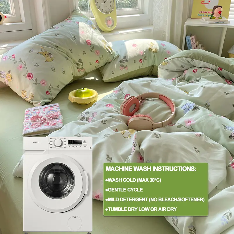 NEW Microfiber Bedding Set 3Piece,Duvet Cover Set(1 Duvet + 2 Pillowcases) -Wrinkle-Free,Breathable,Ultra-Soft Quilt Cover