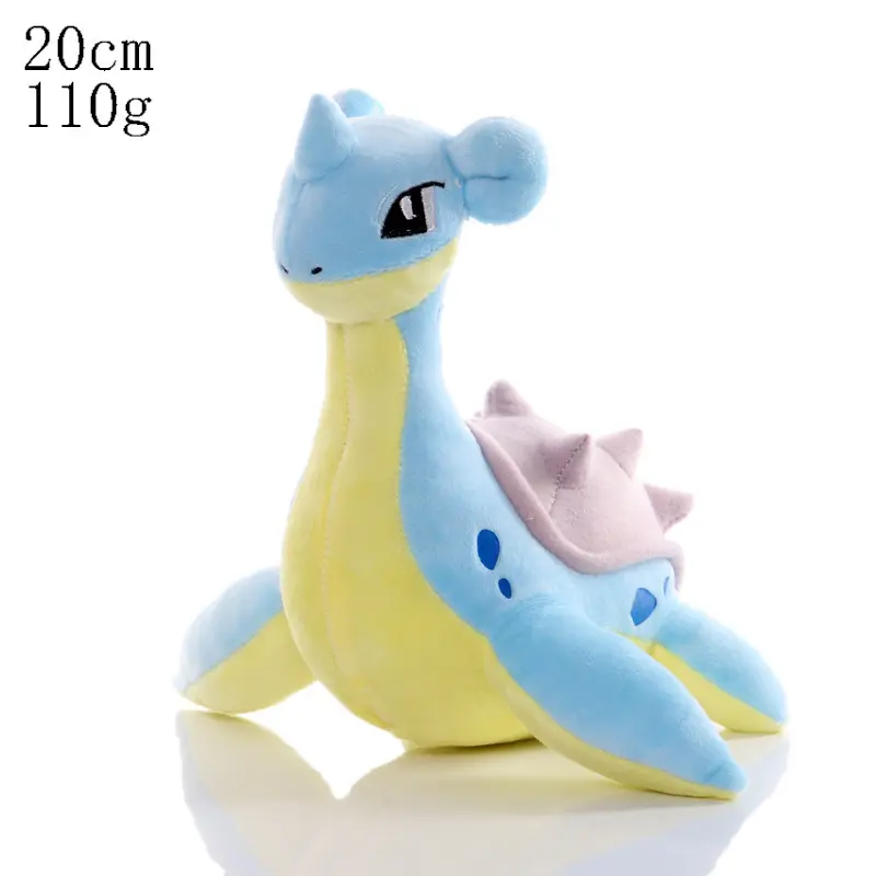 Pikachu Plush Toy Pokemon Charizard Eevee Blastoise Stuffed Doll Venusaur Gengar Totodile Lapras Mewtwo Stuffed Doll Xmas Gifts