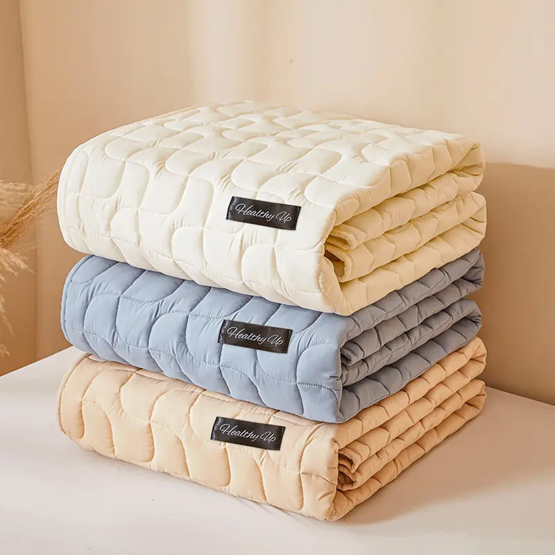 Premium A-Class Cotton Mattress Protector Mattress Cover (No Pillowcase) - Hypoallergenic, Machine Washable, 140x200 160x200